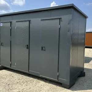 Conteneur Sanitaire avec 3 Cabines